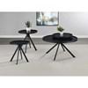 Briggs 706268-S3 3-piece Round Coffee and End Table Set - Black image 3