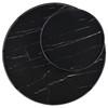 Briggs 706268-S3 3-piece Round Coffee and End Table Set - Black image 5