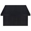 Max 706278-S2 2-piece Rectangular Coffee and End Table Set - Black image 2