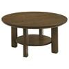 Ottowa 706308 35-inch Round Wood Coffee Table - Brown image 3