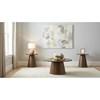Franklin 706438-S3 3-piece Round Pedestal Coffee Table Set - Dark Brown image 1