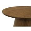 Franklin 706438-S3 3-piece Round Pedestal Coffee Table Set - Dark Brown image 2