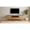 Bradley 706442 63-inch 2-Door SmartTop TV Stand - Grey/Natural image 2