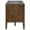 Bradley 706452 63-inch 2-Door SmartTop TV Stand Smokey and Brown - Smokey Grey/Brown image 2