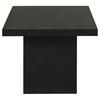 Decker 706478 47-Inch Rectangular Coffee Table - Black image 3