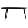 Odessa 707918-S2 2-piece Triangular Coffee and End Table Set - Black image 1