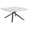 Carvell 708138 Square Sintered Stone Top Coffee Table - White image 3