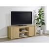 Laurelton 708222 60-inch 2-door TV Stand Media Console - Light Oak image 4
