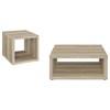 Frisco 710518-S2 2-piece Coffee and End Table Set - Distressed Pine image 1