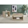 Frisco 710518-S2 2-piece Coffee and End Table Set - Distressed Pine image 2