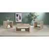 Frisco 710518-S3 3-piece Coffee and End Table Set - Distressed Pine image 2
