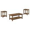 Payne 710548-S3A 3-piece Coffee and End Table Set - Distressed Brown image 5