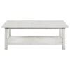 Payne 710558-S2 2-piece Coffee and 1-drawer End Table Set - White image 10