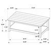 Payne 710558-S2 2-piece Coffee and 1-drawer End Table Set - White image 13
