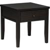 Concord 710578-S2 2-piece Coffee and End Table Set - Distressed Java image 3