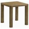 Castlewood 710857 Engineered Wood Accent End Table - Brown Oak image 2
