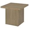 Devar 710917 Square Engineered Wood End Table - Latte image 2