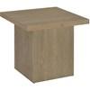 Devar 710918-S2 2-piece Square Cocktail Coffee End Table Set - Latte image 3
