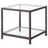 Trini 720228-S2 2-piece Coffee and End Table Set - Black Nickel image 1