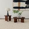 Dale 721998-S2 2-piece Solid Wood Coffee and End Table Set - Brown image 3