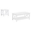 Skyview 722088-S2 2-piece Rectangular Lift Top Coffee Table Set - White image 1
