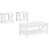 Skyview 722088-S3 3-piece Rectangular Lift Top Coffee Table Set - White image 1