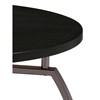 Dacre 722208-S3 3-piece Round Coffee and End Table Set - Dark Charcoal image 2
