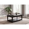 Lindenton 722728 Lift-Top Occasional Coffee Table - Black image 2