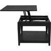 Lindenton 722728-S2 2-piece Wood Lift-Top Coffee and End Table Set - Black image 12