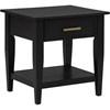Lindenton 722728-S2 2-piece Wood Lift-Top Coffee and End Table Set - Black image 5