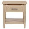 Lindenton 722757 1-drawer Wood Occasional End Table - Blonde image 2