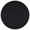 Sweeney 722827 24-inch Round Wood Occasional End Table - Black image 5