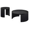 Sweeney 722828-S2 2-piece Coffee and End Occasional Table Set - Black image 4