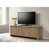 Adina 722933 70-inch TV Stand Media Console  - Distressed Light Brown image 3