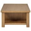 Beasley 723328 2-Drawer Wood Coffee Table - Golden Oak image 5