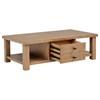 Beasley 723328 2-Drawer Wood Coffee Table - Golden Oak image 7