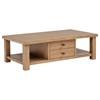 Beasley 723328-S2 2-Piece Wood Coffee Table Set - Golden Oak image 4