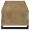 Dinard 723678 Engineered Wood Coffee Table - Mango image 5