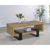 Dinard 723678 Engineered Wood Coffee Table - Mango image 6