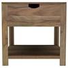 Esther 723887 1-drawer Solid Wood End Table - Natural Sheesham image 9