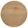 Kessler 735988-S2 2-piece Round Sculptural Wood Coffee Table Set - Light Oak image 4