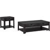 Marcelo 736068-S2 2-piece Coffee Table Set with Storage - Coffee image 1