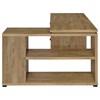 Yvette 800786 60-inch 3-drawer L-Shape Computer Desk - Mango image 5