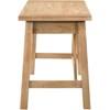 Fabian 801605 54-inch 2-drawer Computer Writing Desk  - Distressed Light Brown image 7