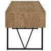 Analiese 801851 63-inch 4-drawer Writing Desk - Mango image 9