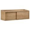 Fabian 802044 Bookshelf Bridge with Cubbies  - Distressed Light Brown image 12