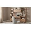 Fabian 802044 Bookshelf Bridge with Cubbies  - Distressed Light Brown image 9