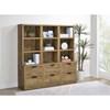 Westpark 802693-S3 3-piece Wall Unit Bookcase Set with USB - Mango image 5