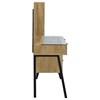 Souza 930283 5-Drawer Makeup Vanity Table With LED Mirror - Mango image 3