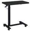 Westpark 930300 Pneumatic Adjustable C-Shape Side Table with Casters - Black image 3
